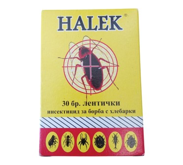 ОТРОВА ЗА ХЛЕБАРКИ ХАЛЕК ЛЕНТИЧКИ х 30бр